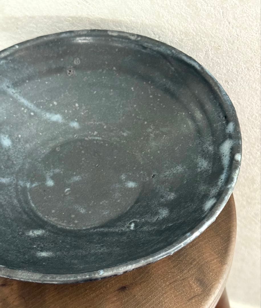 小野哲平 呉須 希少 七寸鉢 未使用品