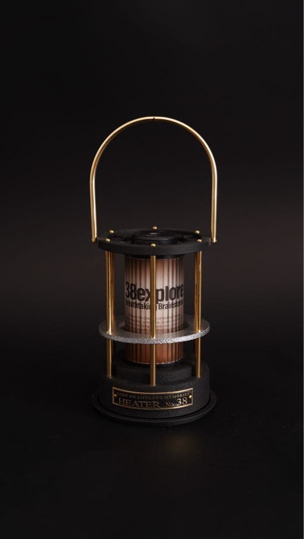 ライト・ランタン heater38 BLACK