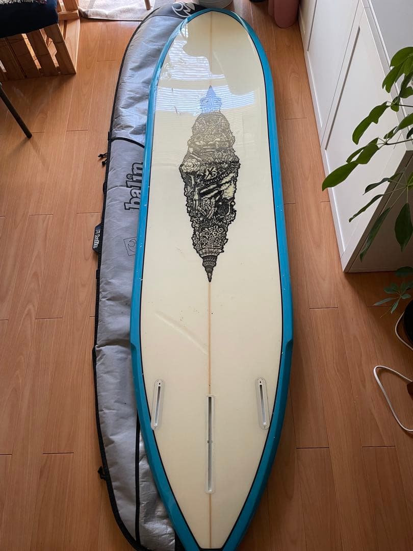 Tom Morey×Tyler Warrenサーフボード（ファンボード)ケース付