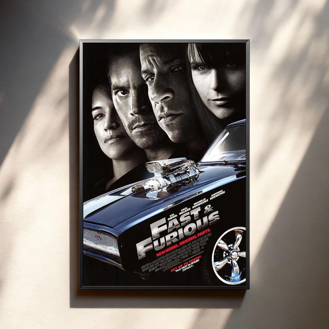*枚数限定*映画館用片面印刷ポスターUS版:ワイルドスピード MAX
