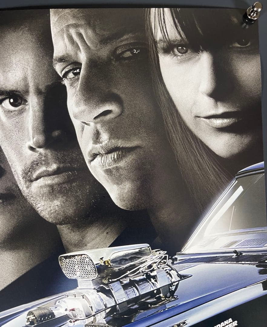 *枚数限定*映画館用片面印刷ポスターUS版:ワイルドスピード MAX