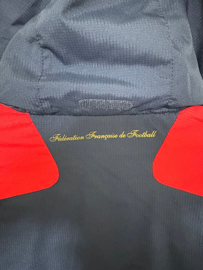 adidas フランス代表 ベンチコート ネイビー/レッド