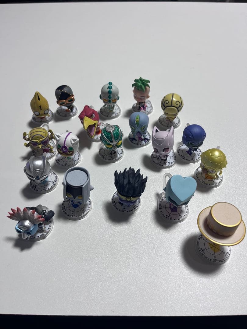 ガチャガチャ ジョジョの奇妙な冒険 ミニフィギュアセット