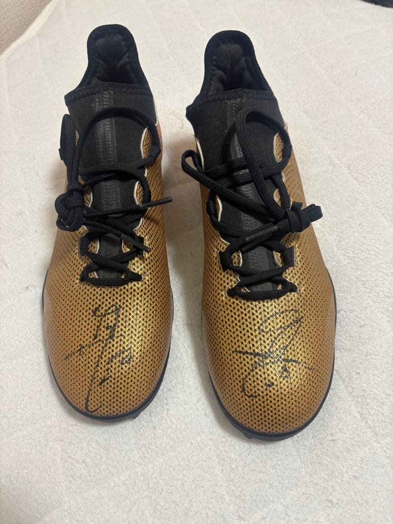 香川真司 直筆サイン入り adidas X Tango 17.3 TF 実使用