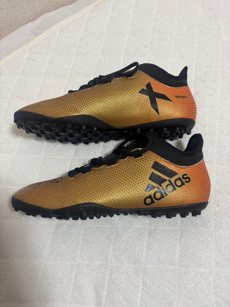 香川真司 直筆サイン入り adidas X Tango 17.3 TF 実使用