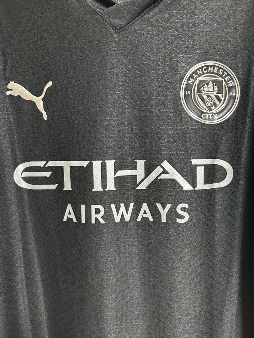 マンチェスターシティ　アウェイ　25-26長袖　新品未使用タグ付　2XL