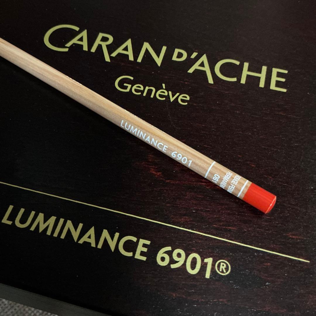 CARAN D'ACHE LUMINANCE6901(WoodenBOX)76色