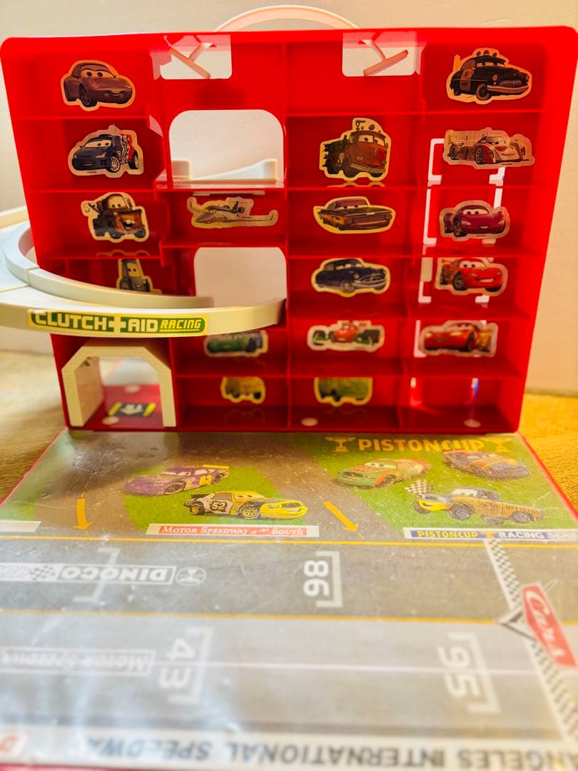 【廃盤希少商品‼︎】カーズ•トミカ19台/収納バッグ/トレーラーマックセットです☆