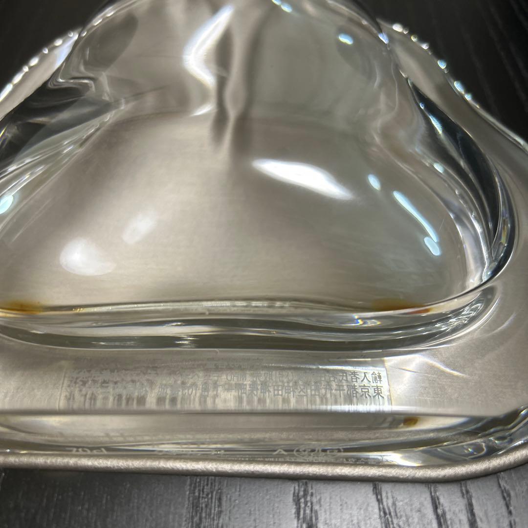 HENNESSY ヘネシー　バカラ 空瓶　化粧箱付き