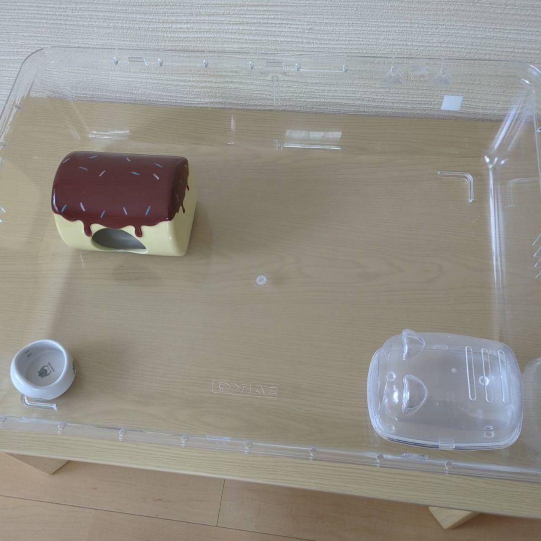 Roomy 60 小動物用ケージ クリア　ハムスター　【値下げ不可】