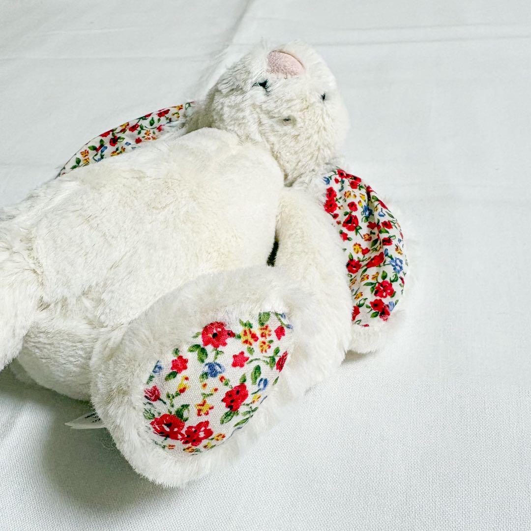  blossom cream bunny 花柄　うさぎ Sサイズ