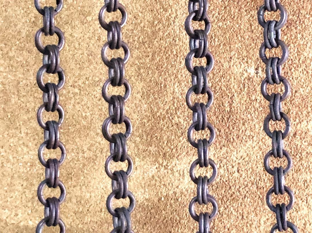 【 花角紋彫金連馬鈴 】　江戸時代　馬具装飾品