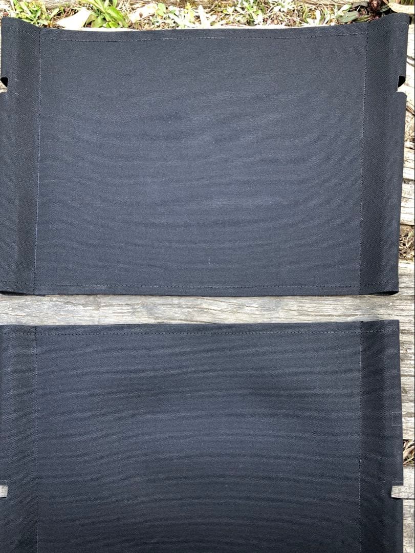 【2セット】張替シート　オリーブ　フィールドアクラシックチェア　倉敷帆布