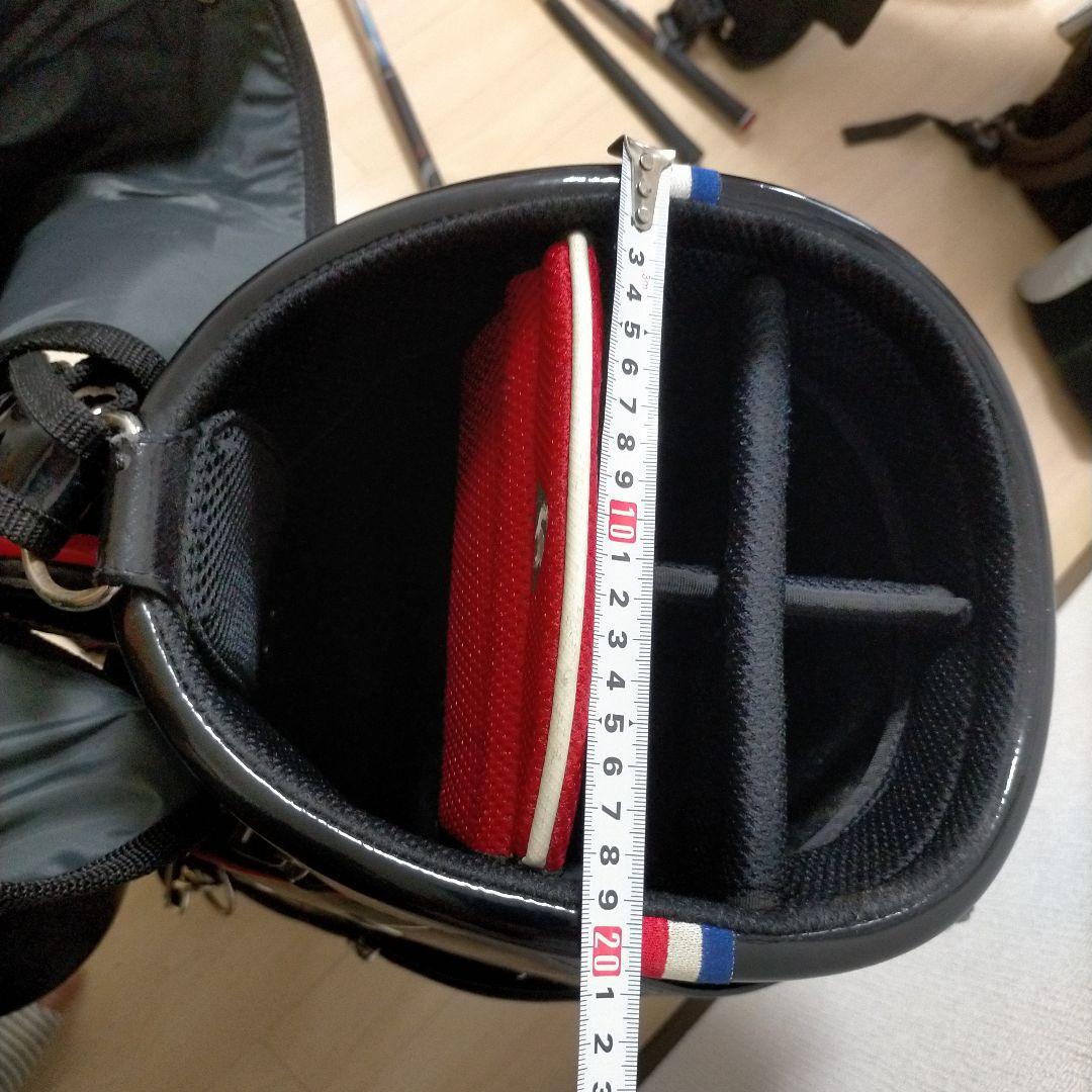 ルコック★le coq sportif★3点式ゴルフバック★黒★☆★