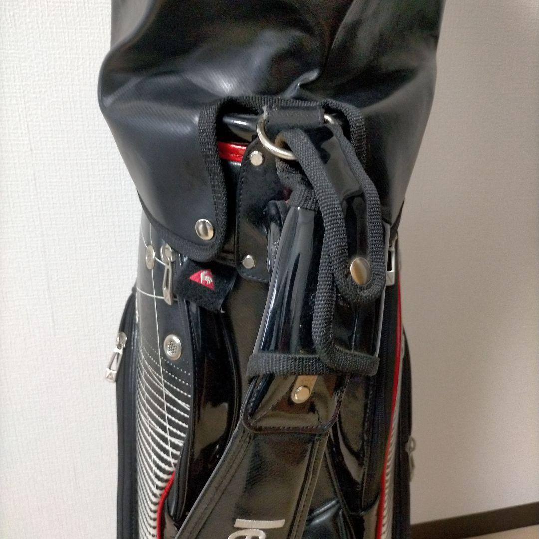 ルコック★le coq sportif★3点式ゴルフバック★黒★☆★