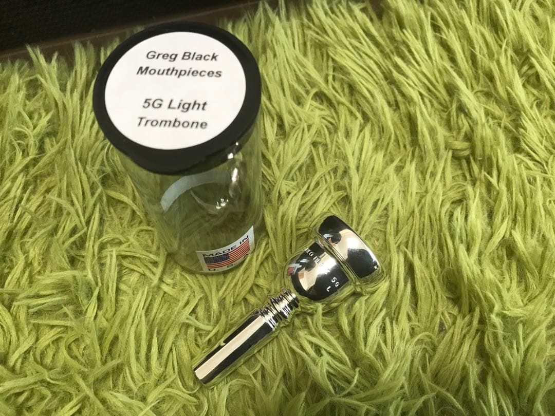 ⭐️ Greg Black グレッグブラック トロンボーン マウスピース 5G L