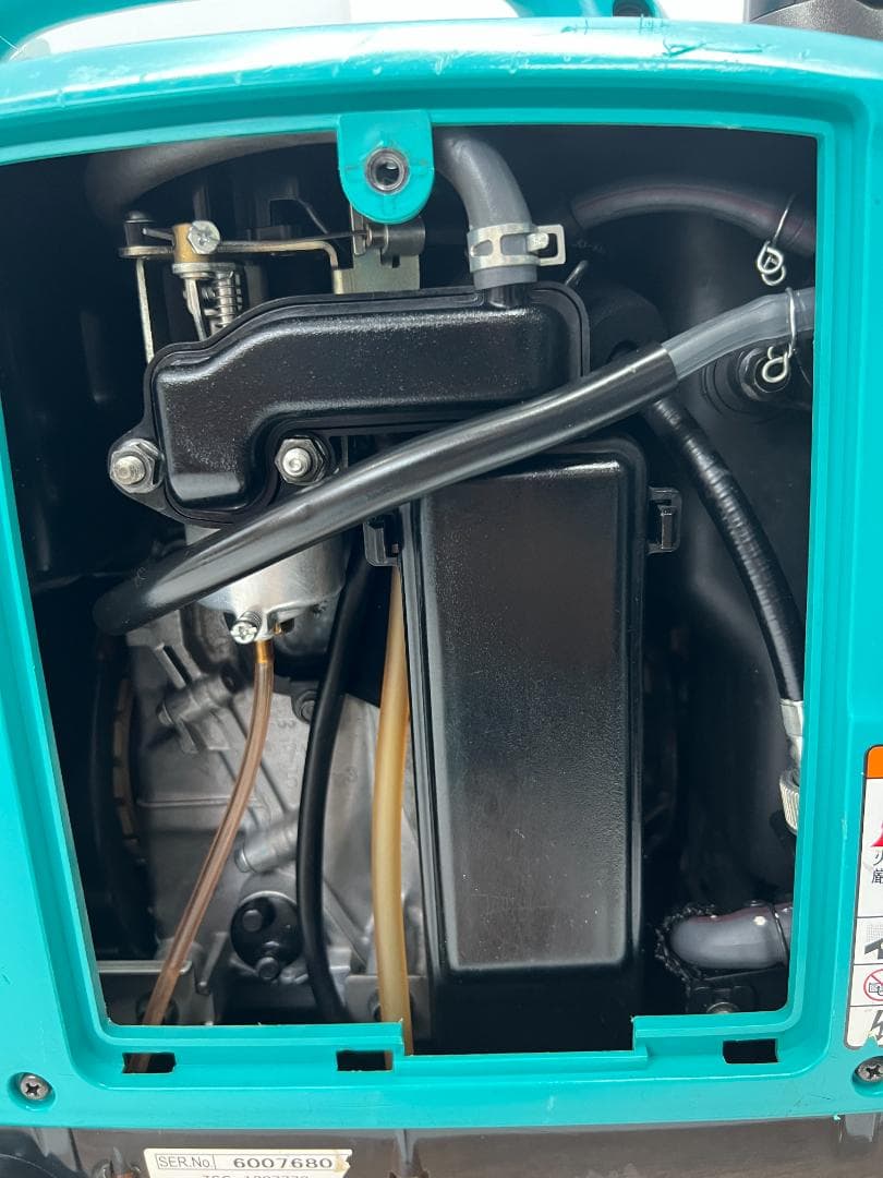 DENYO デンヨー インバーター発電機 GE-900SS-IV★動作良好♪ 4