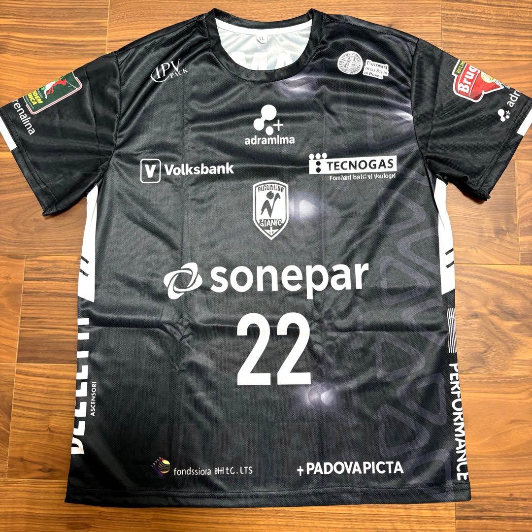 【激レア/新品】セリエA パドヴァ ユニフォーム 豪華ロゴ入り　バレーボール