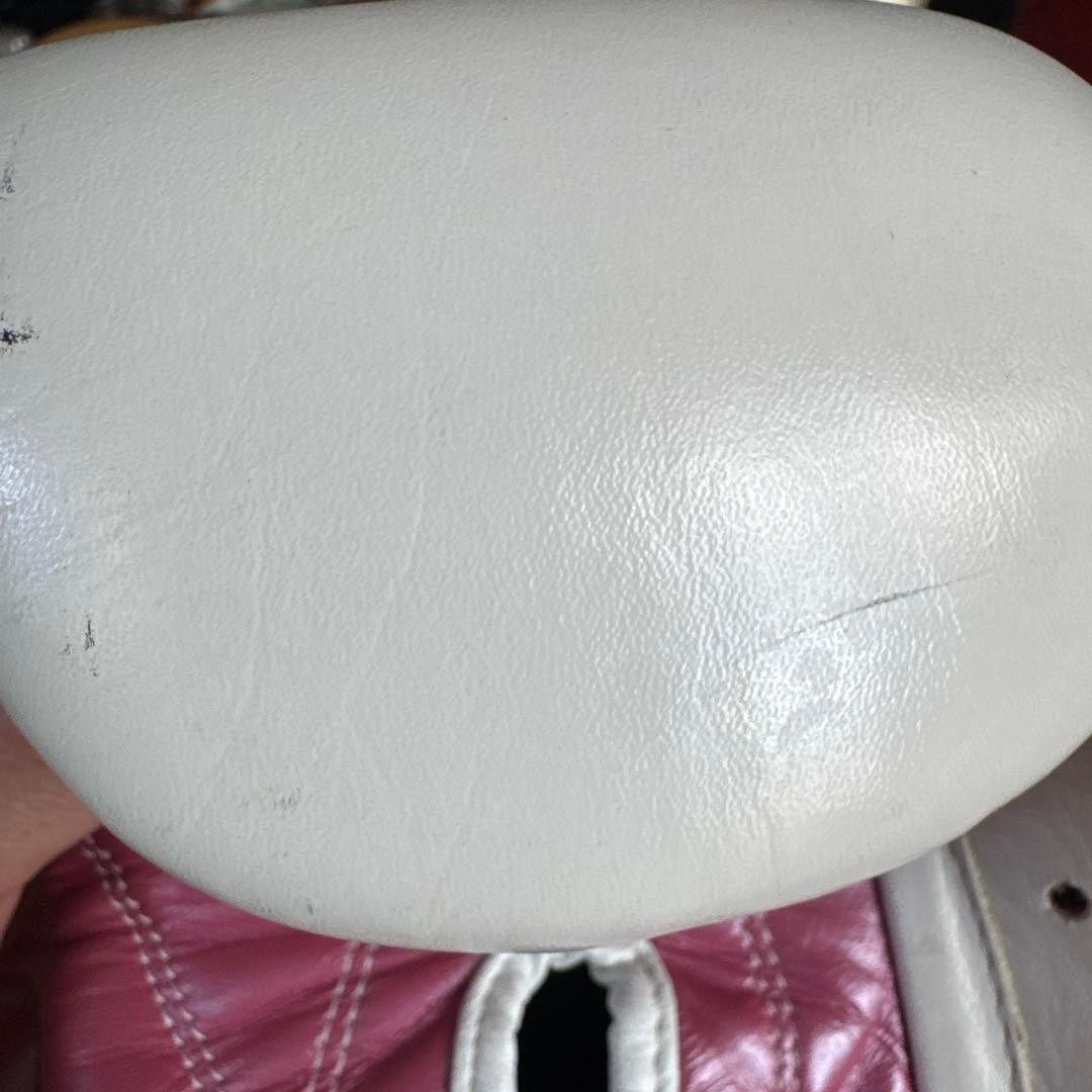 メキシコ購入 REYES ボクシンググローブ ホワイト/ピンク 16OS