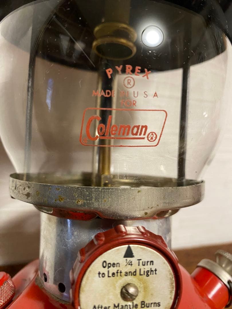 Coleman /コールマン 200Aランタン1963年1月/希少REDボーダー