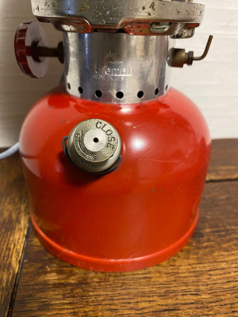 Coleman /コールマン 200Aランタン1963年1月/希少REDボーダー