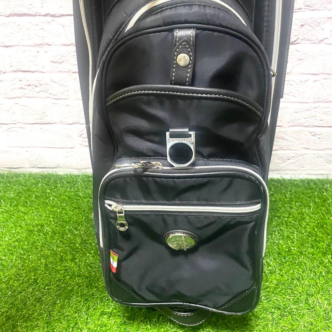 Orobianco オロビアンコ キャディバッグ ブラック ゴルフ メンズ