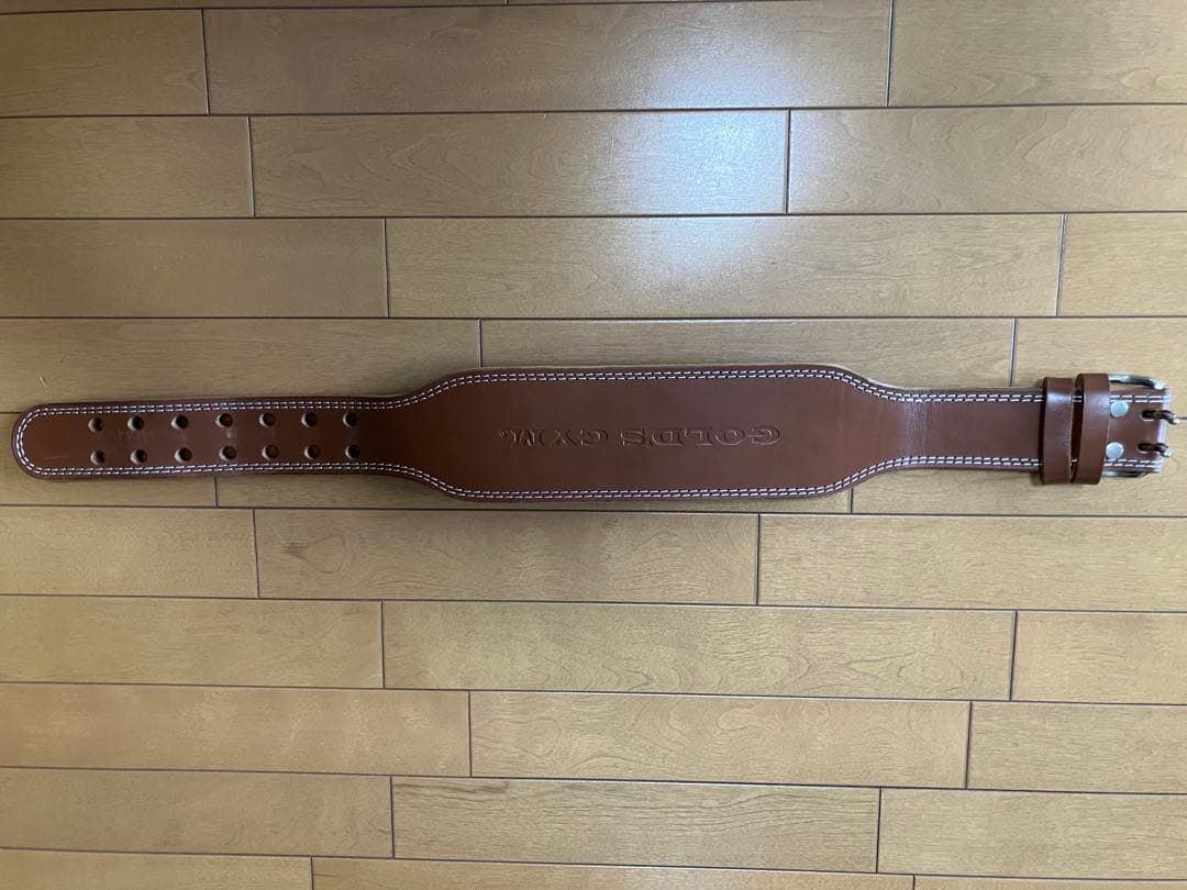 ゴールドジム パワーベルト ブラウン Sサイズ