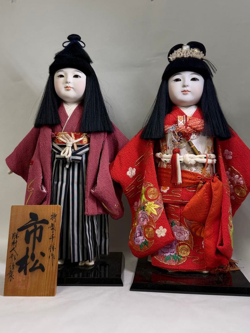 T16 勝村人形 市松人形 人形師 千勝 日本人形