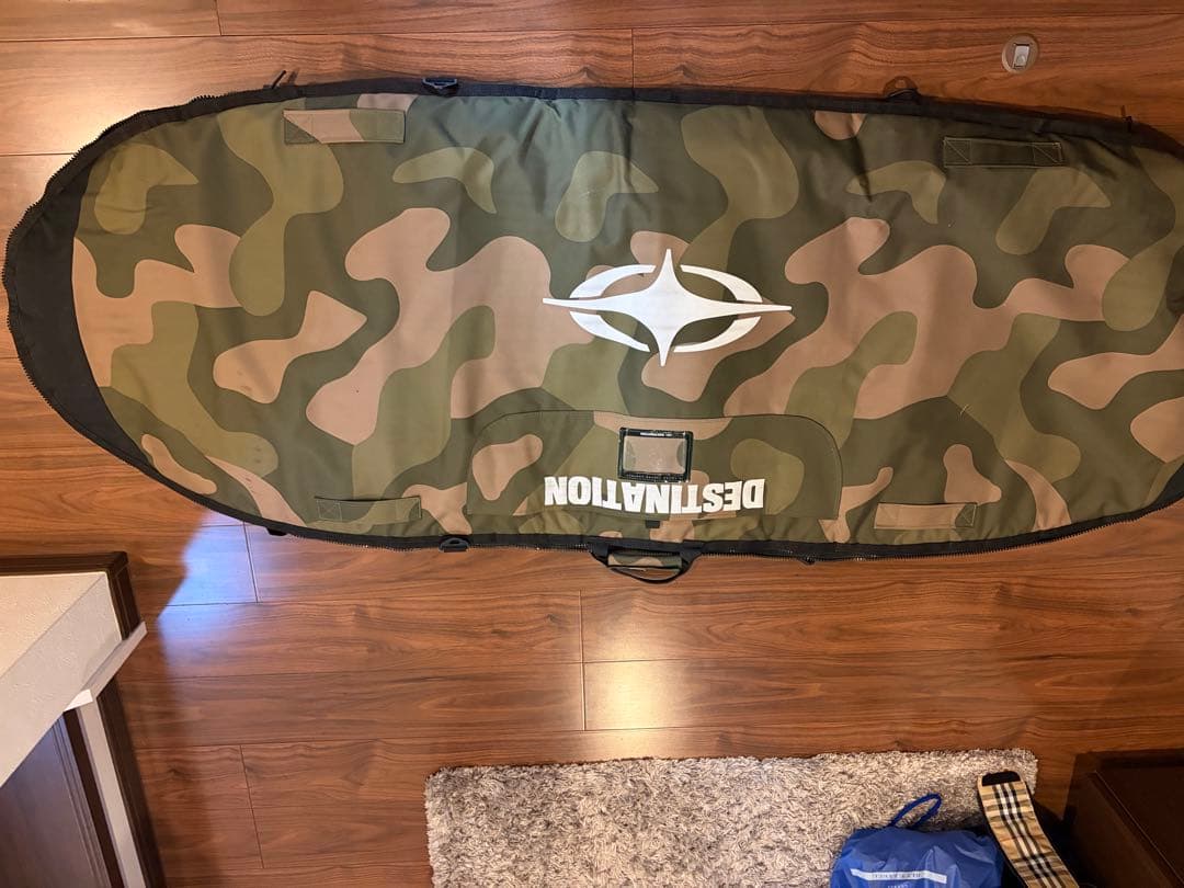 2本収納　DESTINATION サーフボードケース 迷彩柄