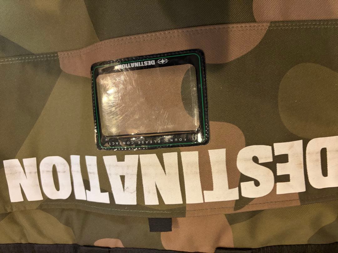 2本収納　DESTINATION サーフボードケース 迷彩柄