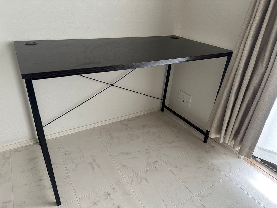 L字型デスク 黒