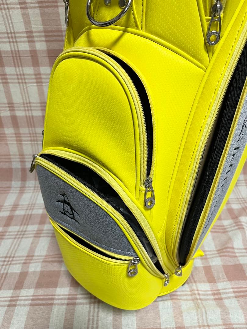 MUNSINGWEAR イエロー キャディバッグ