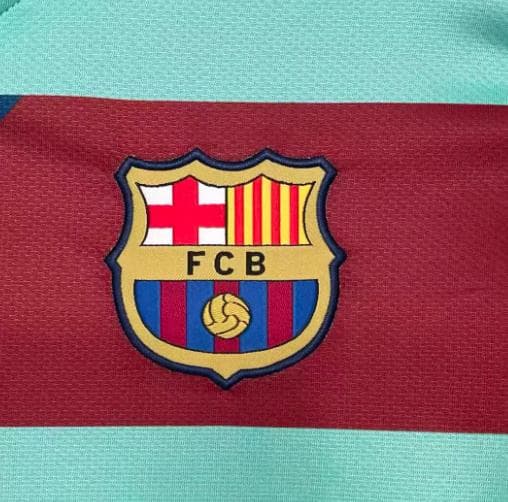 10/11 バルセロナ アウェイ 8番 イニエスタ 長袖 ユニフォーム