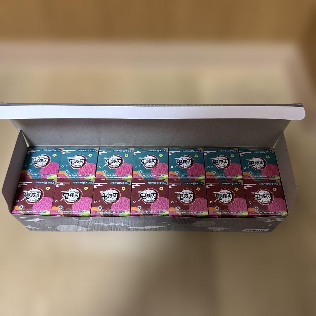 ⚔️鬼滅の刃⚔️指人形14体SET コンプリートBOX きめつ食堂