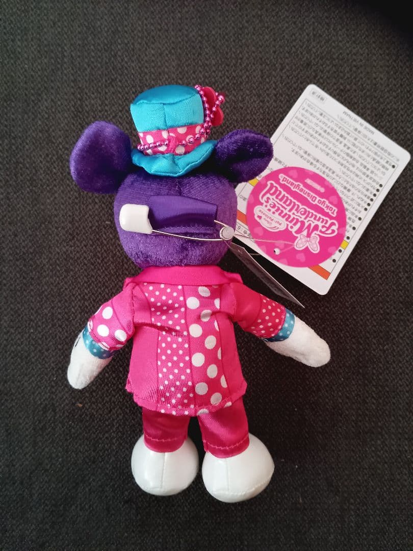 ディズニー　パルパルーザ　ぬいぐるみバッジ　ミッキー　ミニー