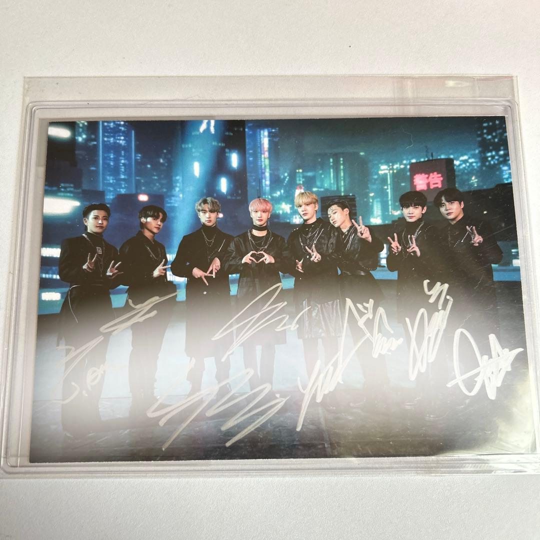 ATEEZ 8名サイン入り スカパー当選品