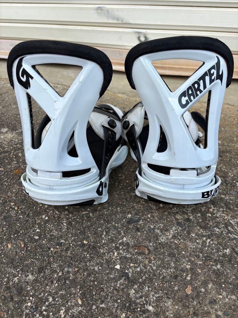 Burton Cartel ビンディング ホワイト