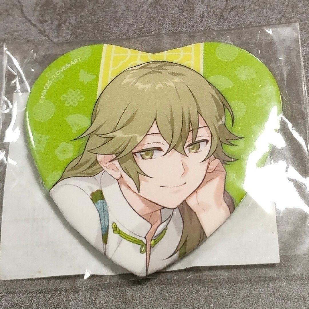 めいこい　くじ引き堂限定　特典　ハート缶バッジ　菱田春草　華胥ノ夢