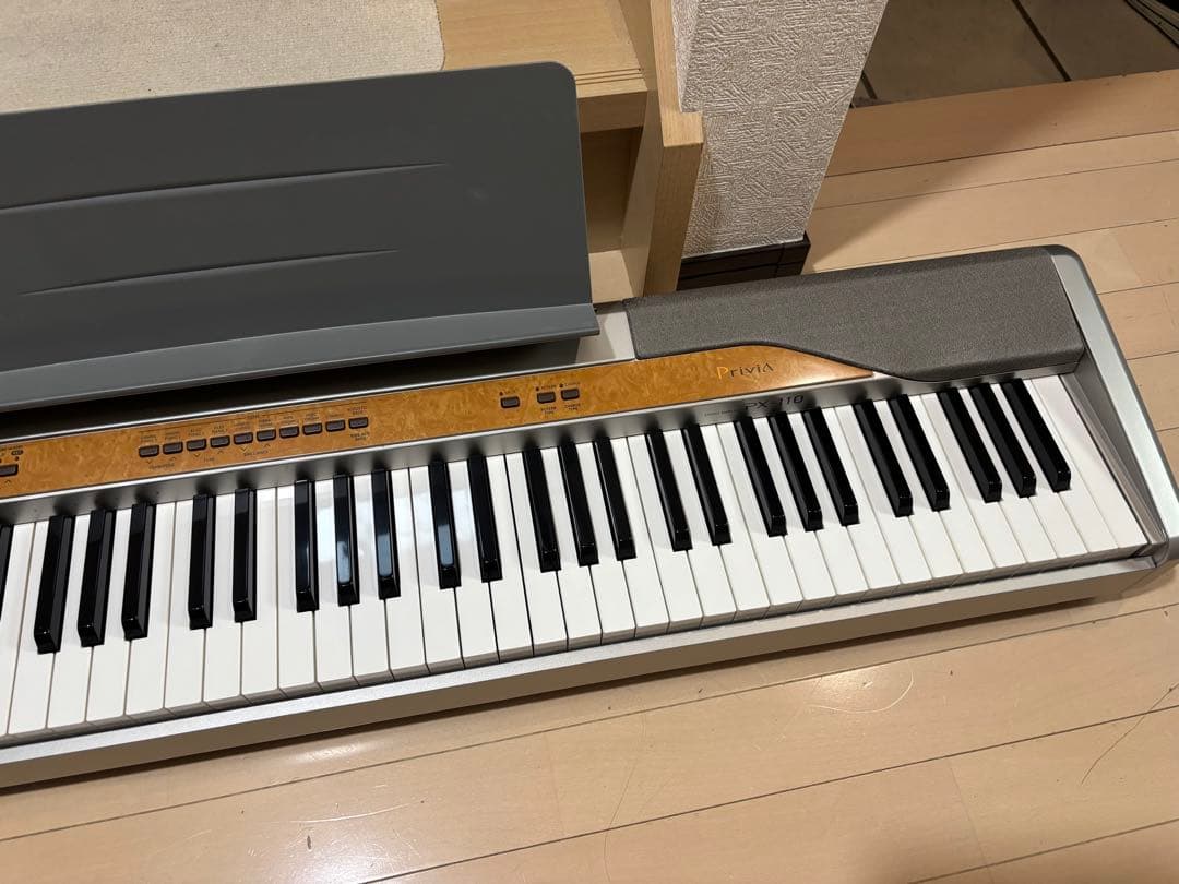 早い者勝ち!CASIO PX-110 電子ピアノ ソフトケース付き