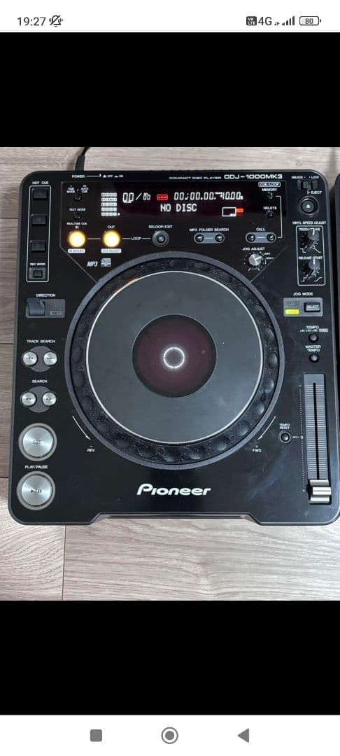 Pioneer CDJ-1000MK3 & MK2 セット