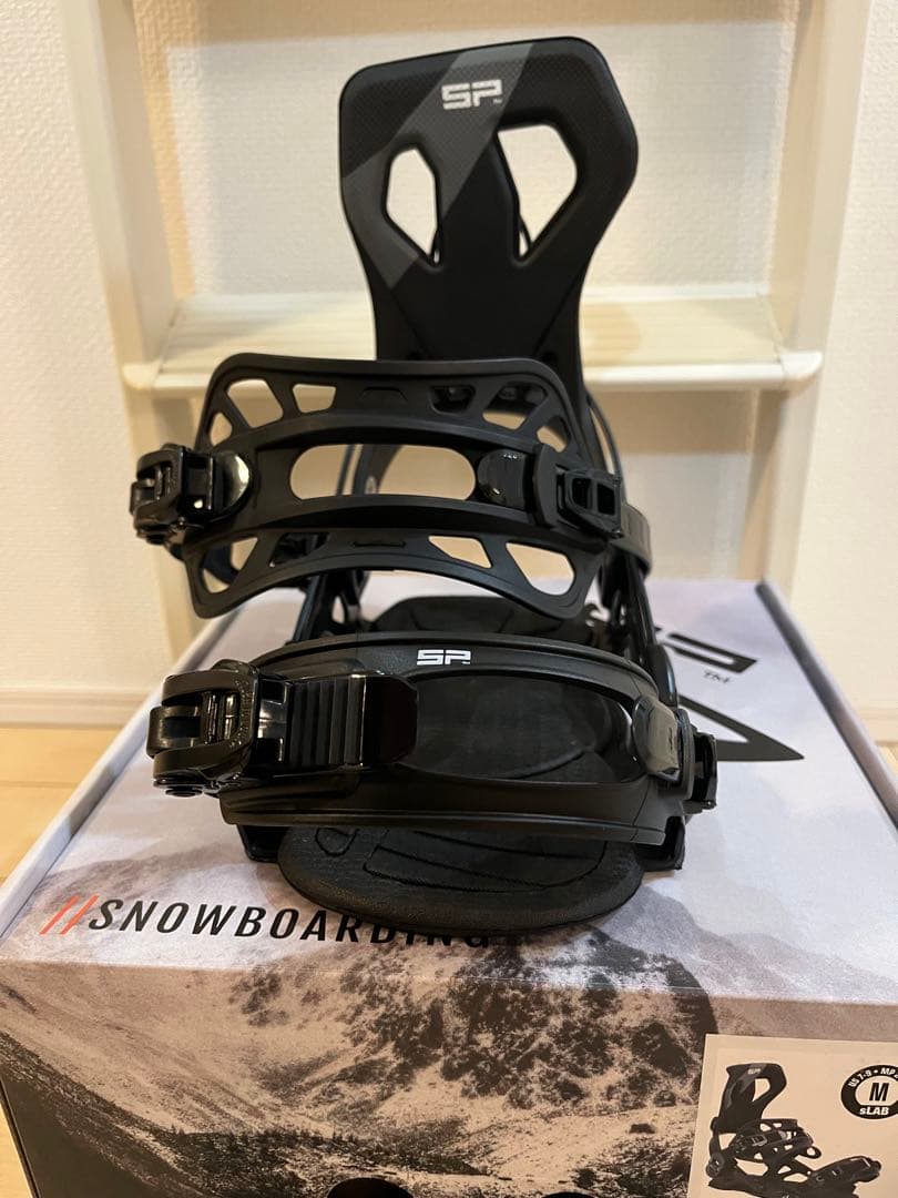 SP バインディングCOREブラック サイズM スノーボード ビンディング