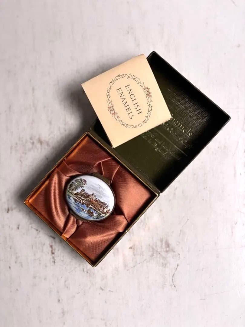 801 HALCYON DAYS ハルシオンデイズ エナメルボックス① 英国製