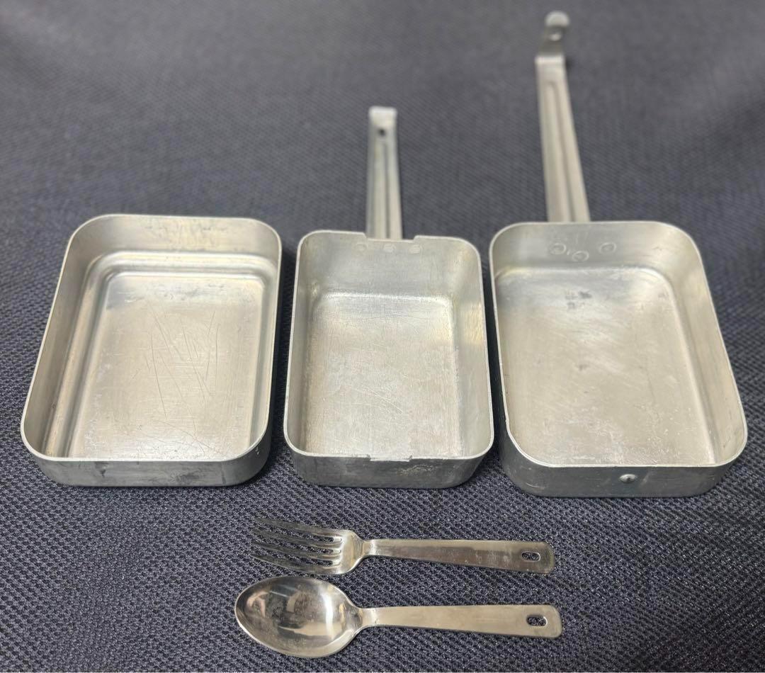 フランス軍 実物 M52 メスキット+カトラリー①