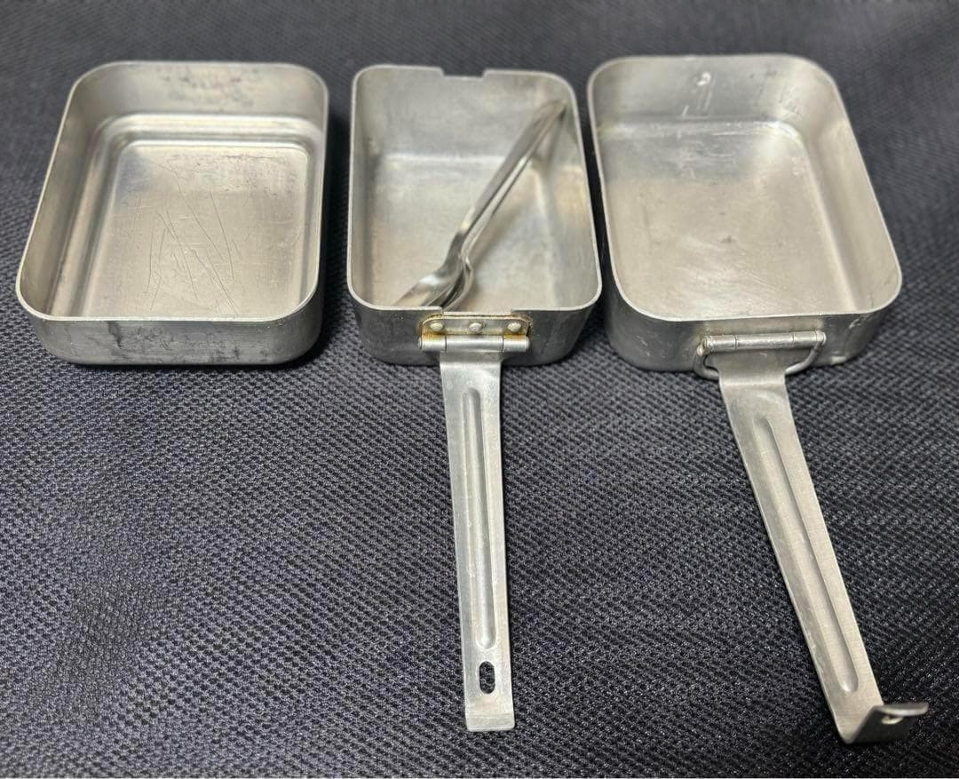 フランス軍 実物 M52 メスキット+カトラリー①