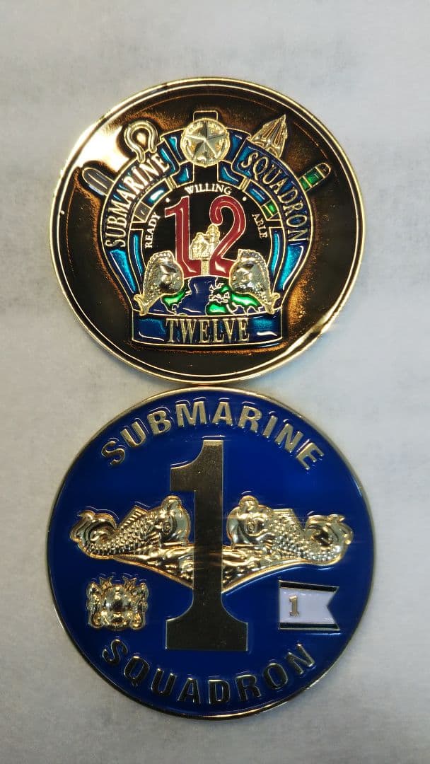 米海軍　第1潜水戦隊司令官／第12潜水戦隊司令官　チャレンジ