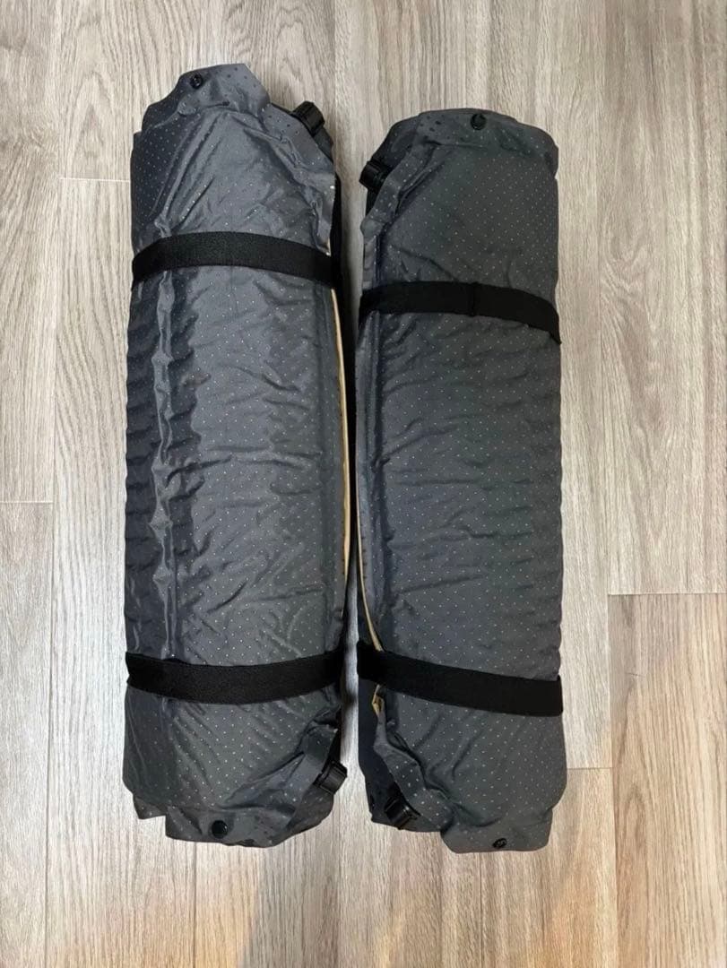 WAQ インフレータブル式マット 8cm タン　2個セット