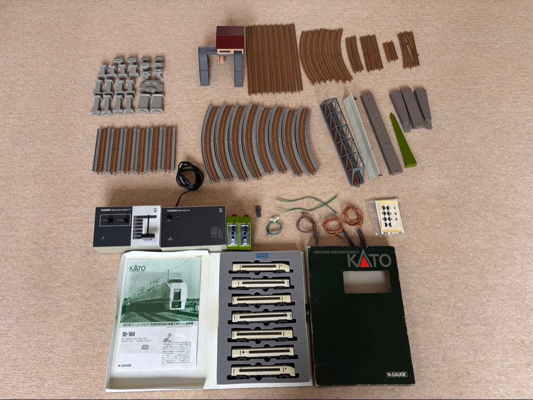 Nゲージ レールセット　 スーパーひたち　走行確認済み