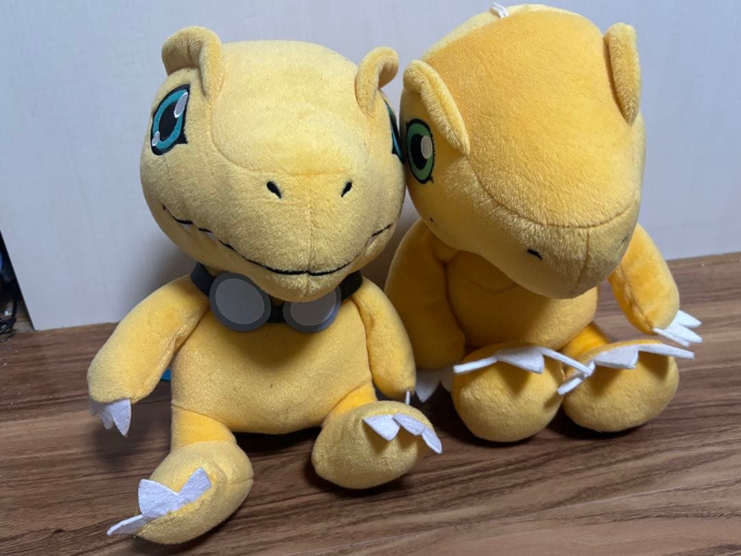 アグモンぬいぐるみ2種