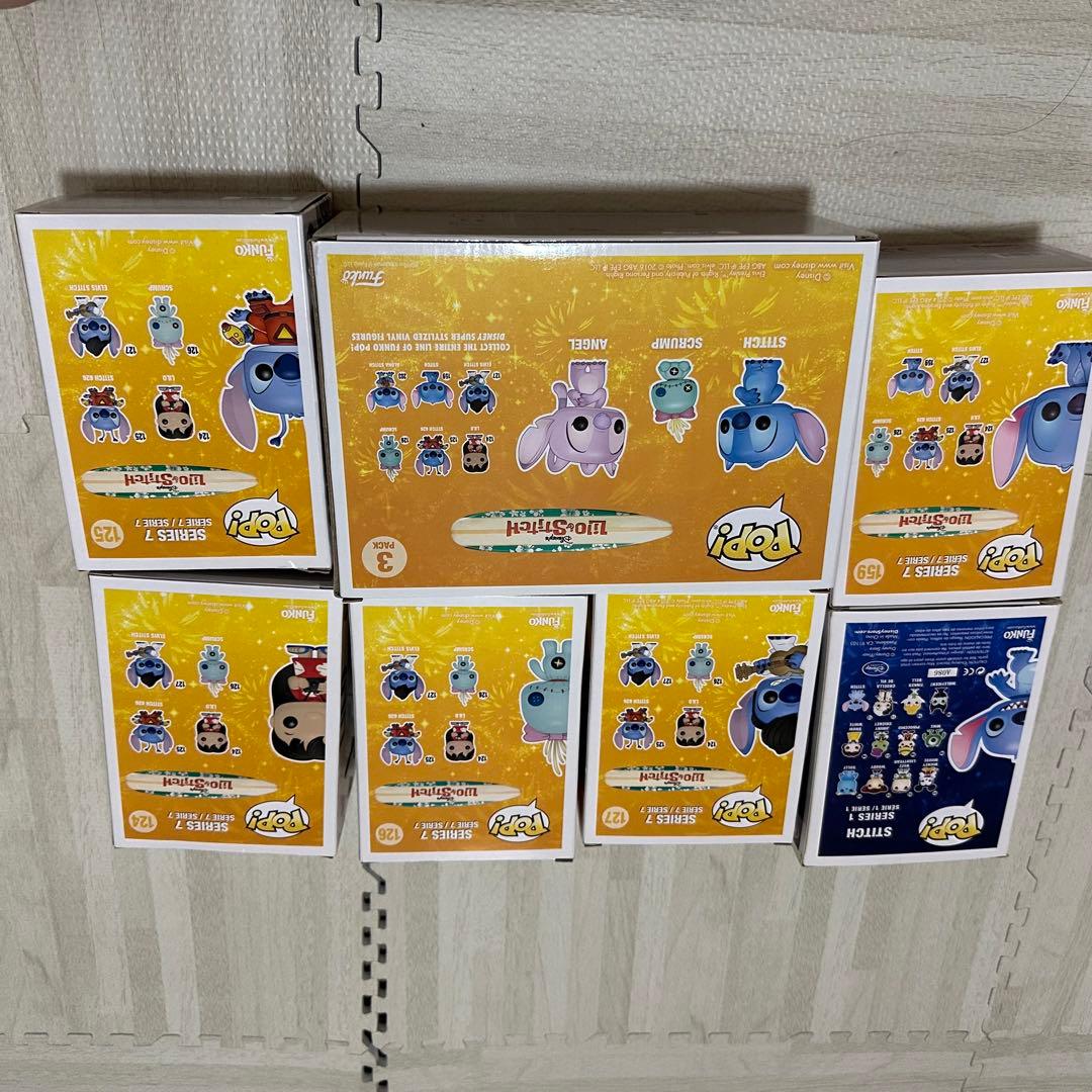 スティッチpopフィギュアセット