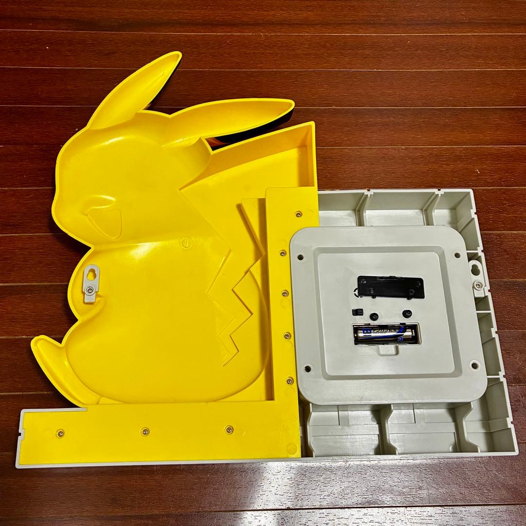 破壊の繭とディアンシー ポケモン ピカチュウ 壁掛け時計 アラーム機能付き